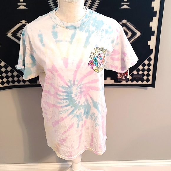 😎 GUC Ripple Junction Grateful Dead Tie Dye Short Sleeve T-shirt, Medium - Picture 2 of 7